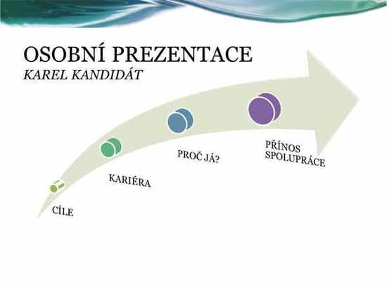 Osobní prezentace kandidáta - ukázka